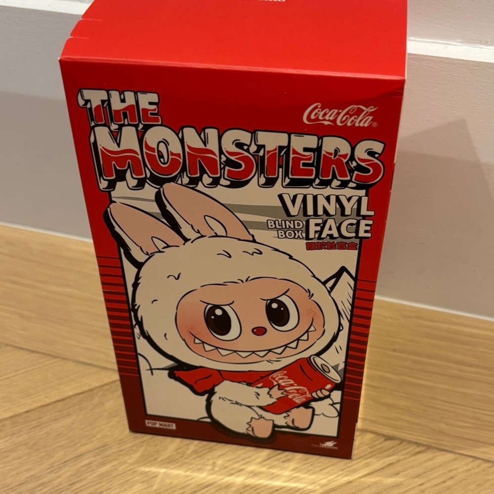 Popmart Coca Cola The Monsters Vinyl Face Toy